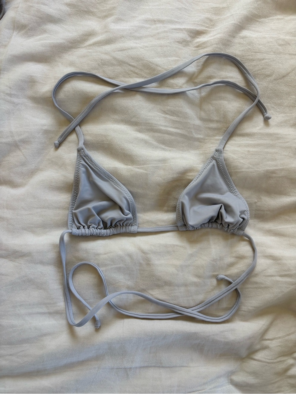 SKIMS Light Gray Bikini Set